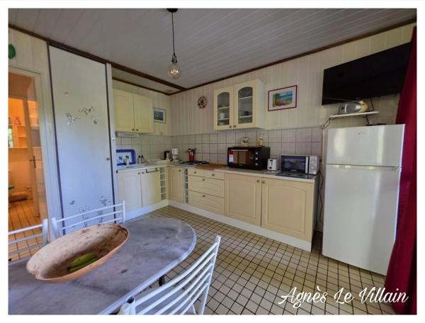 Bungalow accès plage à pieds