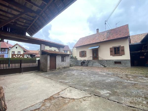 3%.COM Corps de ferme à rénover avec 300m2 de dépendance Duntzenheim (67270)