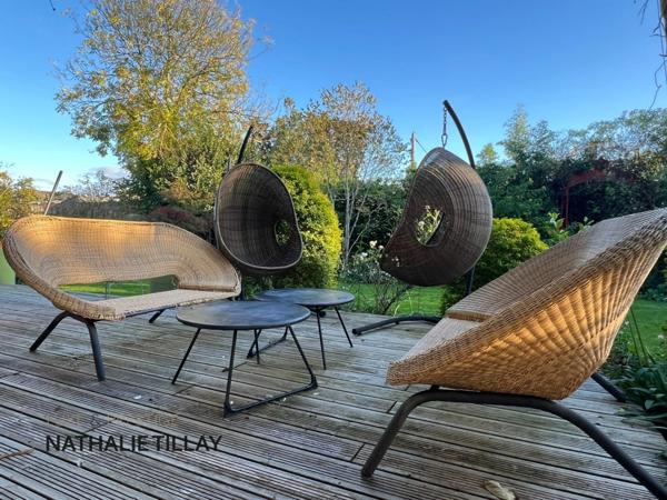 Orléans, St Marc, à vendre, élégante maison d' architecte a toit plat, de 345 m² habitable, Terrain de 873 m²