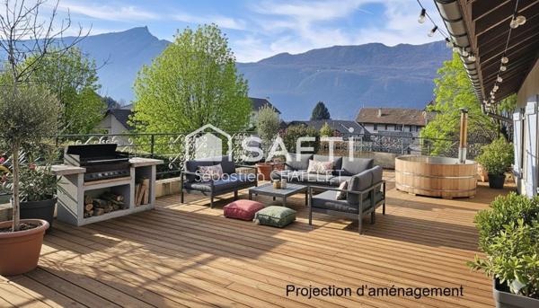 Ensemble immobilier  au fort potentiel au calme