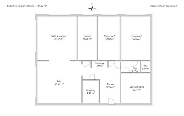 Appartement Paris 15e - MIRABEAU / JAVEL