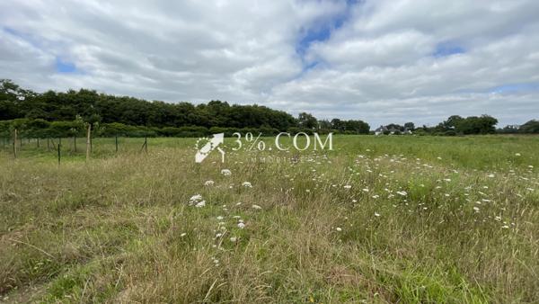 Terrain à Plougoumelen 390m² à 300m du centre bourg Plougoumelen (56400)