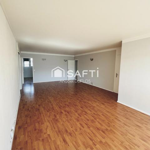 Appartement lumineux de 98m2 avec terrasse Avenue de Flandre