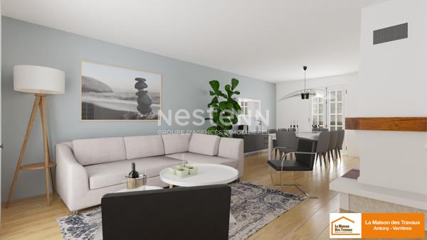MASSY - Quartier résidentiel de Villaine - Maison de 1983  d'une superficie de 98,5 m² sur terrain de 274m²