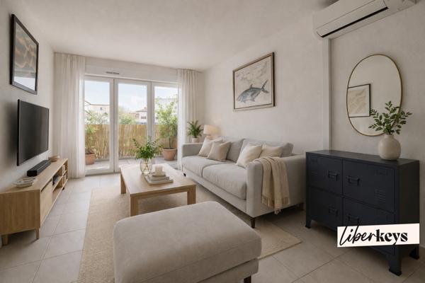 T3 récent avec terrasse traversante & parking – DPE A – Résidence sécurisée