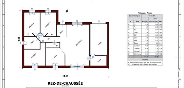 Terrain à vendre 1 200 m² Grayan-et-l'Hôpital