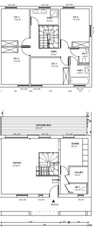 Achat maison Scy-Chazelles - 6 pièce(s) - 112 m² - 550 000 €