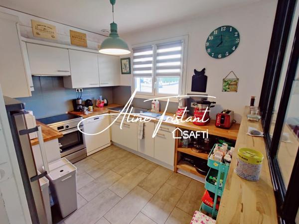 Maison 125m2 - 4 chambres - 1 bureau - 1000m2 de terrain