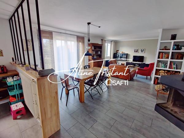 Maison 125m2 - 4 chambres - 1 bureau - 1000m2 de terrain