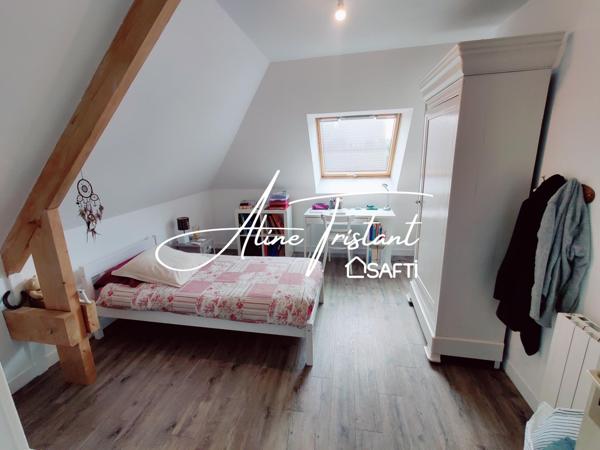 Maison 125m2 - 4 chambres - 1 bureau - 1000m2 de terrain