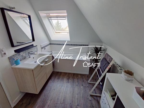 Maison 125m2 - 4 chambres - 1 bureau - 1000m2 de terrain