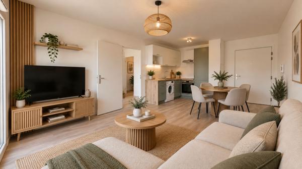 Appartement Roissy En Brie 2 pièce(s) 37.66 m2