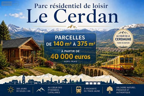 Achat - Terrain de loisirs, bois, étangs Saillagouse 66800 176 m 2