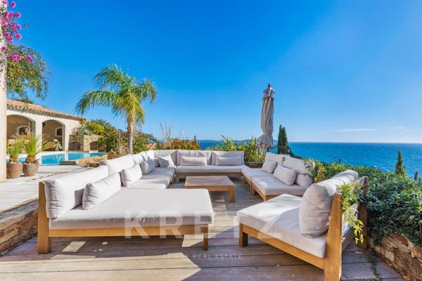 Carqueiranne - Bastide provençale au Bau Rouge - Vue Mer Panoramique