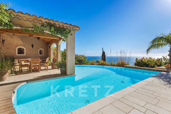 Carqueiranne - Bastide provençale au Bau Rouge - Vue Mer Panoramique