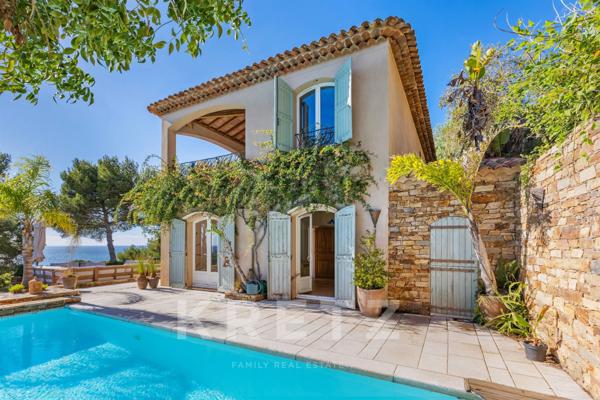 Carqueiranne - Bastide provençale au Bau Rouge - Vue Mer Panoramique