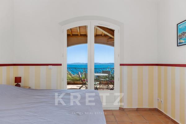 Carqueiranne - Bastide provençale au Bau Rouge - Vue Mer Panoramique