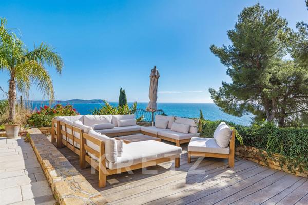 Carqueiranne - Bastide provençale au Bau Rouge - Vue Mer Panoramique