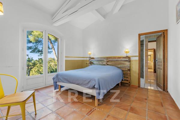 Carqueiranne - Bastide provençale au Bau Rouge - Vue Mer Panoramique