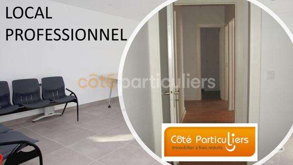 Location Bureaux63,39 m² - 3 Pièces - PONTIVY (56300)