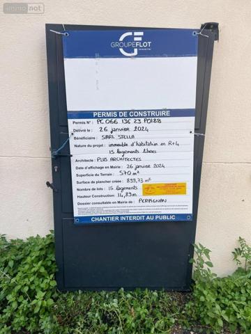 Terrain à Batir à vendre à Perpignan dans les Pyrénées-Orientales (66000), ref : 66018/2025/03/4-VI