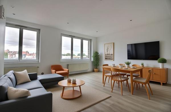 Lille - Lomme TYPE F2 environ 34 m² - petite copropriété - métro Mitterie -Maison des enfants