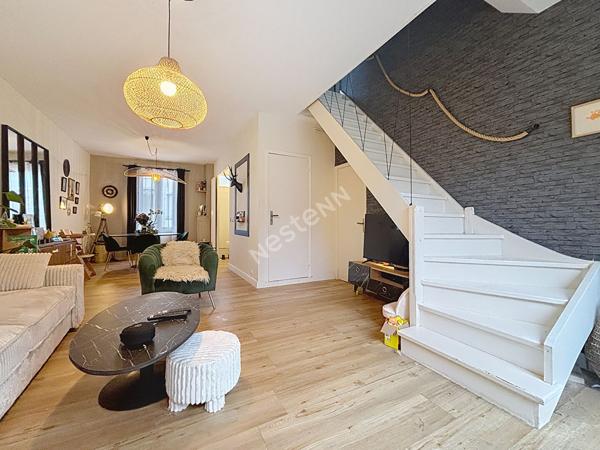 Maison 110 m2 - Grand jardin - Vie de plain pied - TOURS Centre