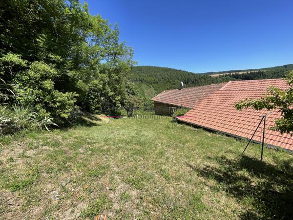 Maison de village avec garage et jardin