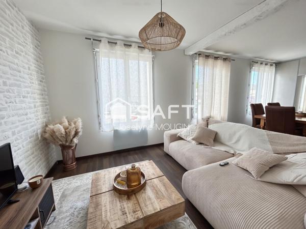 Appartement avec 2 chambres, un extérieur et cave, secteur Ouest d'Amiens.