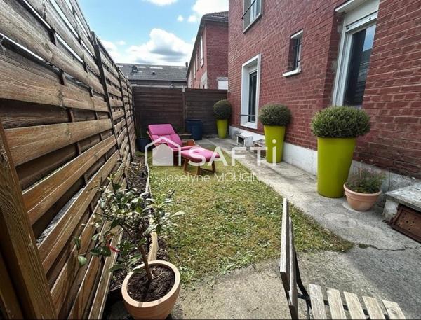 Appartement avec 2 chambres, un extérieur et cave, secteur Ouest d'Amiens.