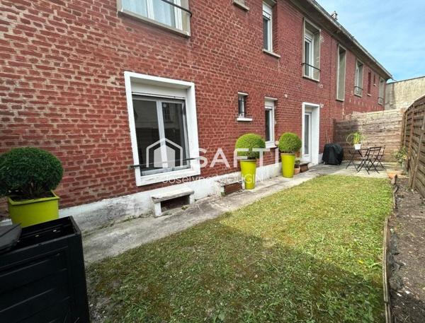 Appartement avec 2 chambres, un extérieur et cave, secteur Ouest d'Amiens.