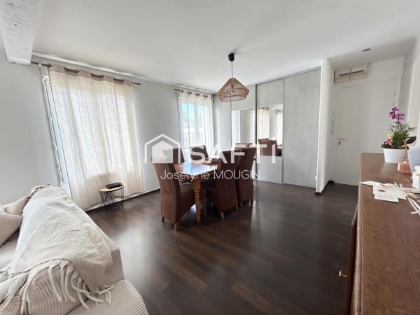 Appartement avec 2 chambres, un extérieur et cave, secteur Ouest d'Amiens.