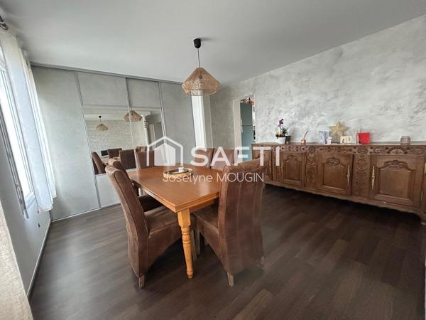 Appartement avec 2 chambres, un extérieur et cave, secteur Ouest d'Amiens.
