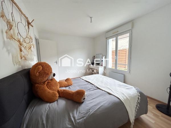 Appartement avec 2 chambres, un extérieur et cave, secteur Ouest d'Amiens.