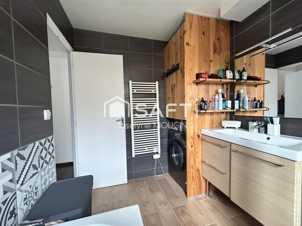 Appartement avec 2 chambres, un extérieur et cave, secteur Ouest d'Amiens.