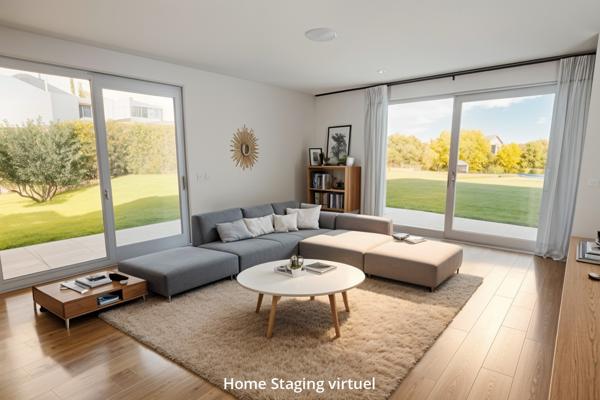 Magnifique T3 de 65 m² en rez de jardin avec garage