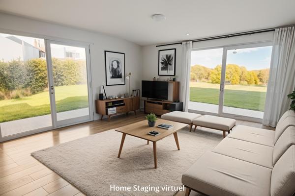 Magnifique T3 de 65 m² en rez de jardin avec garage