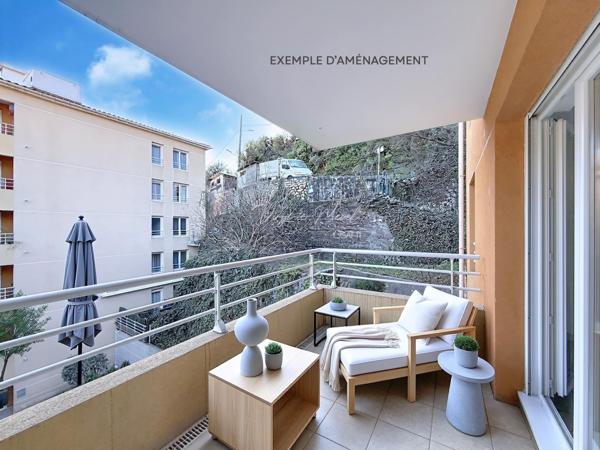 Saint André de la Roche 3 pièces de 68m2 en avant dernier étage avec 2 parkings en sous-sol