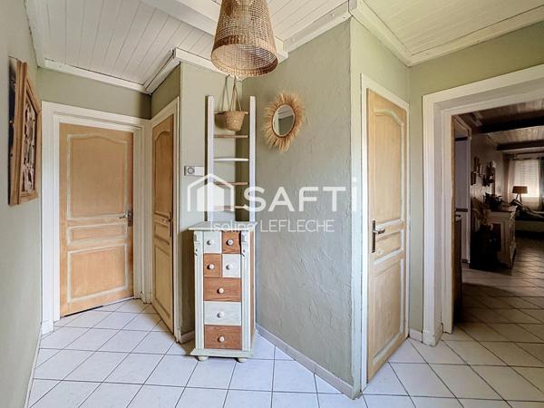 Maison en brique de 150m2 avec garage et dépendances
