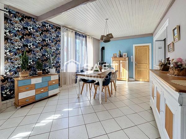 Maison en brique de 150m2 avec garage et dépendances
