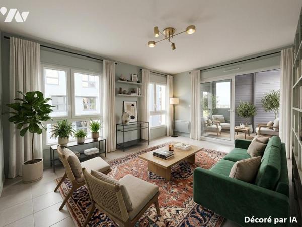 NANTES Chénaie T2 récent avec balcon