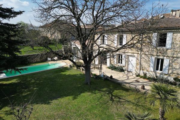 Vente Maison de maître Uzès 8 Pièces 320 m²