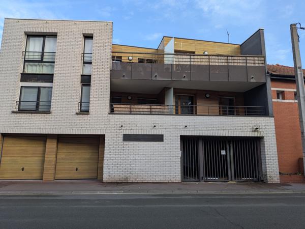 Marcq-en-Barœul (59700) Marcq-en-Barœul rue de la Reine Astrid - T3 de 66 m² avec terrasse, parking et garage