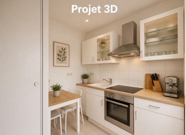 Appartement T2 résidence de standing avec balcon et garage avenue Maurice Faure