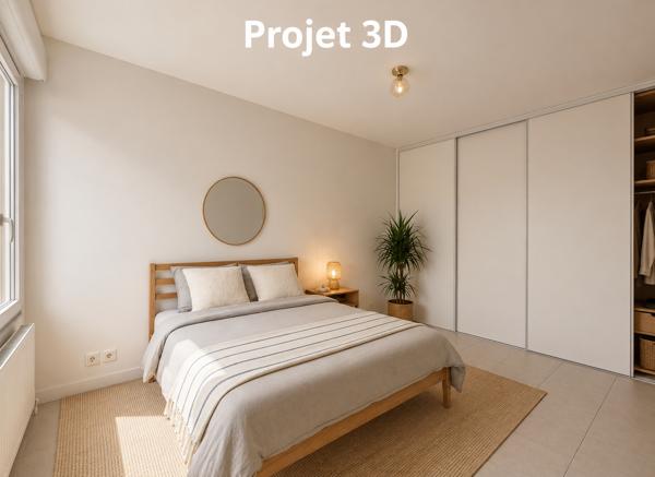 Appartement T2 résidence de standing avec balcon et garage avenue Maurice Faure