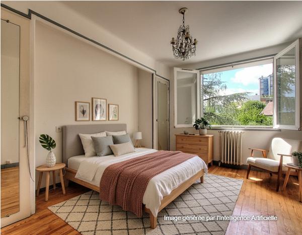 Appartement Chambery 3 pièces 68 m2 avec balcons et cave