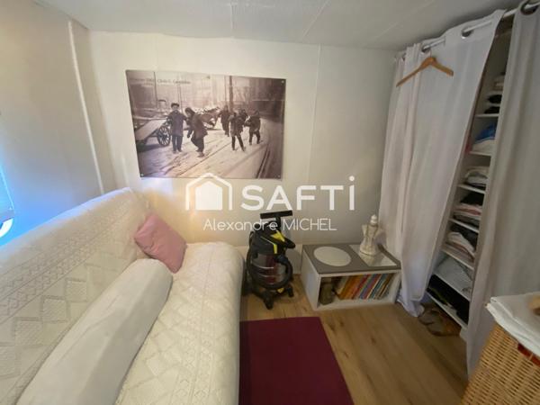 Maison 3 pièces 50m² au calme