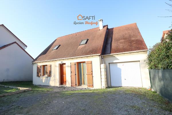 À Vernon – Maison familiale sur terrain d’environ 600 m²