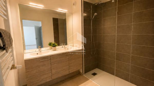 Appartement  T3 avec jardin dans résidence sécurisé avec piscine.
