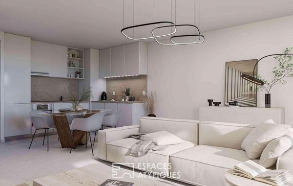 Appartement T2 avec loggia et ascenseur